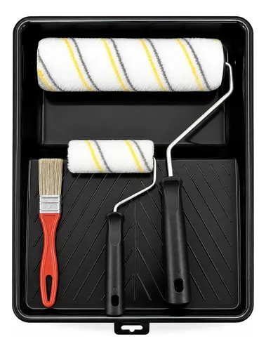 Kit De Pintura Anti Gotas Rolos 239cm La Microfibra 3pcs