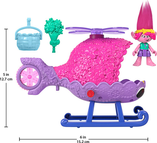 Helicóptero De Juguete Fisher-price Imaginext Dreamworks Tro