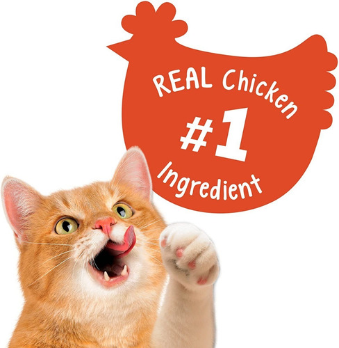 Imagen 4 de 6 de Galletas Para Gatos Mix Sabor Pollo Higado