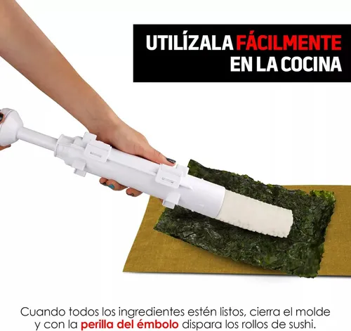 Molde Manual Para Sushi En Casa La Forma Más Rápida Y Eficiente De Lograr Sushi De Alta Calidad En Tu Propia Cocina