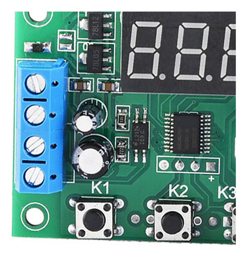 Visualización Led Módulo De Interruptor De Control De