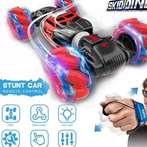 Rc Stunt Coche 4wd Reloj Gesto Sensor Control Coche