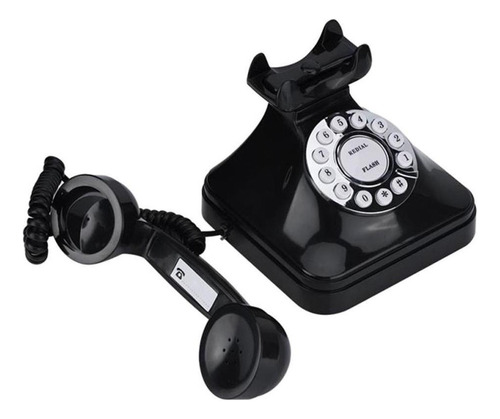 Casa Muebles Retro Teléfono Fijo Vintage Teléfono