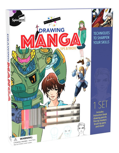 Spicebox Kits De Arte Para Nios Petit Picasso Drawing Manga,