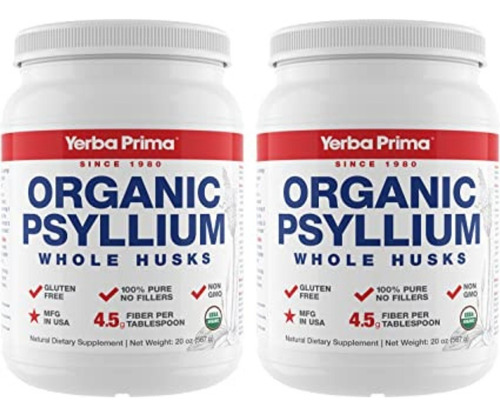 Yerba Prima Psyllium Pack 2 - Kg a $1