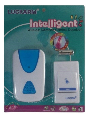 Timbre Inalambrico Exterior Melodías Luckarm Sin Cables