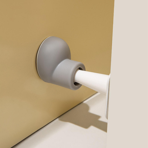 3 Durable Montado En La Pared De La Puerta Gris