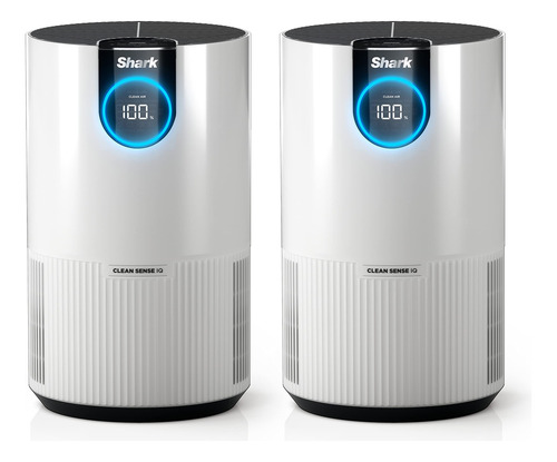 Purificador De Aire Shark Hp102pk2 Clean Sense Hepa 500 M²,