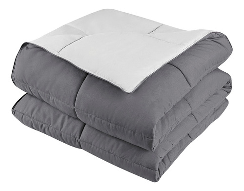 Acolchado Queen Reversible Rayado Sensacion Duvet Vip