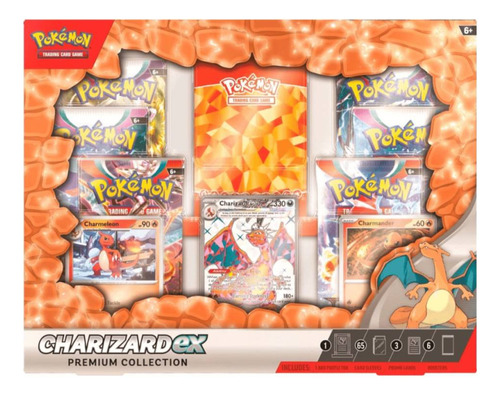 Charizard Ex Premium Collection Box Ingles - Pokémon Tcg