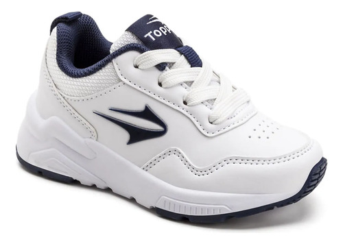 Zapatillas Topper Zurich Iii Kids Niños Moda Blanco