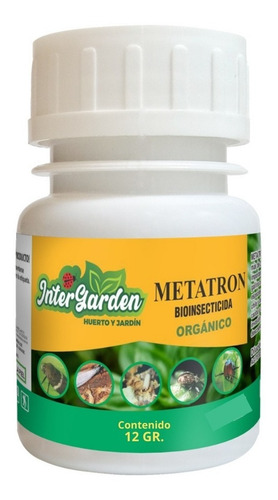 Imagen 1 de 4 de Insecticida Biológico Metarhizium Anisopliae Meta Tron 12 Gr