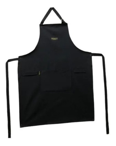 Delantal Gabardina Cocina Cheff Parrilla Con Gorro 