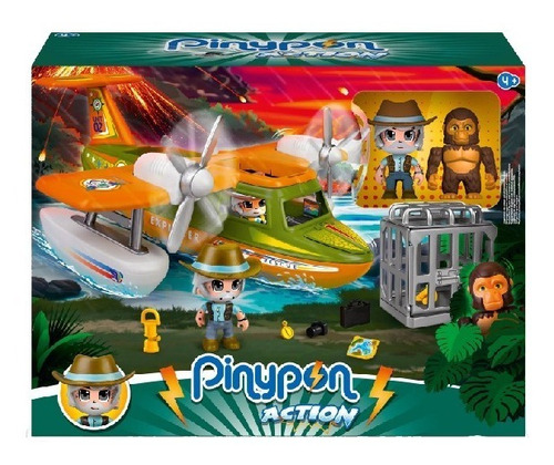 Pinypon Action Wild Hidroavion Figuras Accs Original Lelab