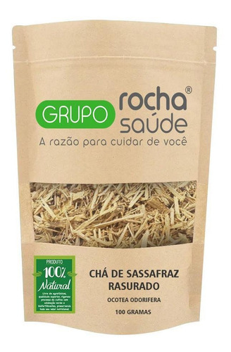 Chá De Sassafraz Rasurado - Ocotea Odorifera - 100g