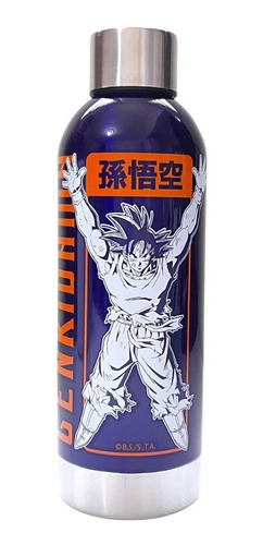 Imagem 2 de 3 de Garrafa Cantil De Inox 550 Ml Genkidama Clube Comix 19492