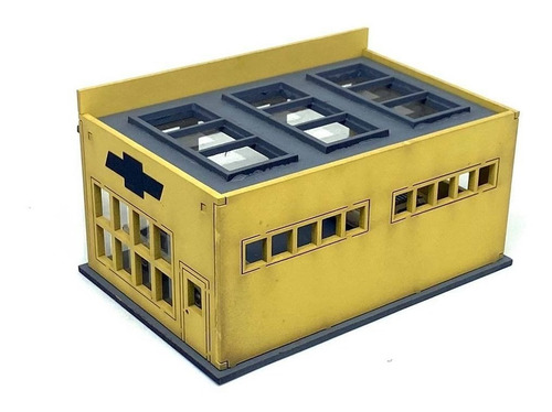 Imagem 3 de 5 de Diorama Oficina Chevrolet - Br Classics - Frete Grátis