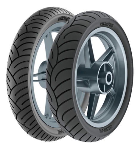 Par Pneu Rinaldi 100/80 + 140/70-17 Hb37 Twister Fazer Cb3
