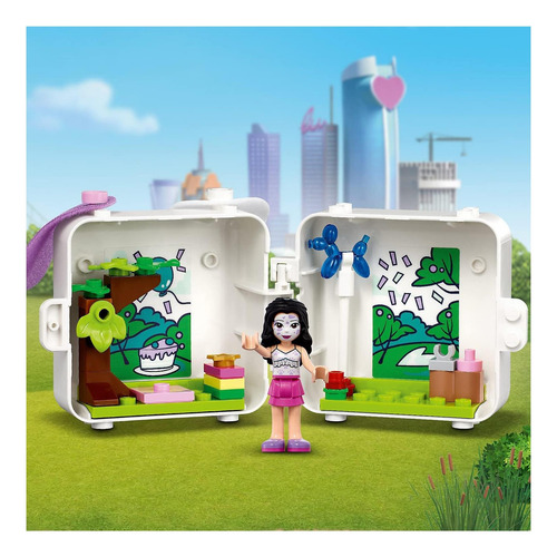 Amigos Da Lego No Kit De Construção Do Cubo Dálmata