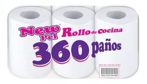 Rollo Cocina NEWPEL 200Paños x1 Premium*