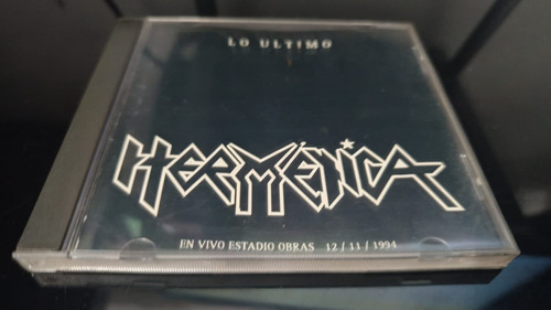 Hermetica Cd Lo Ultimo Cd Original Iorio