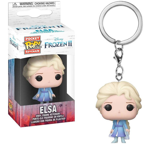 Llavero Elsa - Disney - Frozen - Funko Pocket Pop 