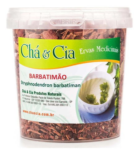 Chá De Barbatimão - Stryphnodendron Barbatiman M 100g