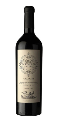 Vino Gran Enemigo Chacayes Single Vineyard 750ml. - -