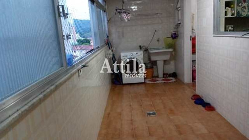 Apto 2 Dorms + Dep. Na Ponta Da Praia, Santos - R$ 510 Mil - V1726