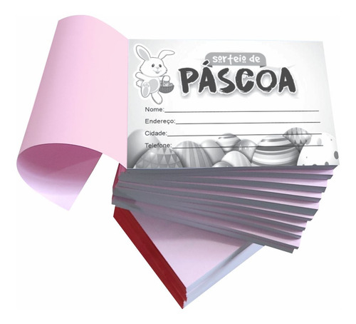 500 Cupons De Páscoa - Sem Personalização