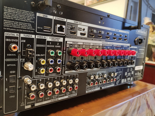 Amplificador Onkyo Tx-rz820 De 7.2 Bluetooth Hdmi Etc. Negro 130 W (Usado)