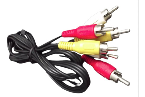 Cable Rca 3x3 1,8 Mts Excelente Calidad