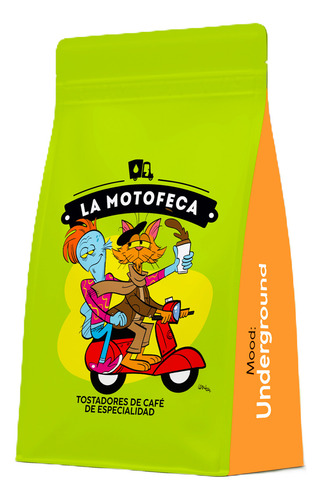 Café De Especialidad En Grano 250 Gr. Perú Motofeca