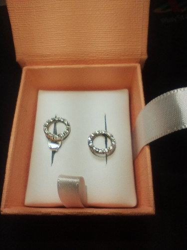 Par De Brincos Prata Feminino Vivara Life Argola Brilhante (Usado)