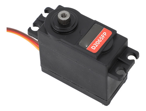 Servo Rc Gear Servo, Motor De 6,5 Kg, Plástico, Hierro, Meta