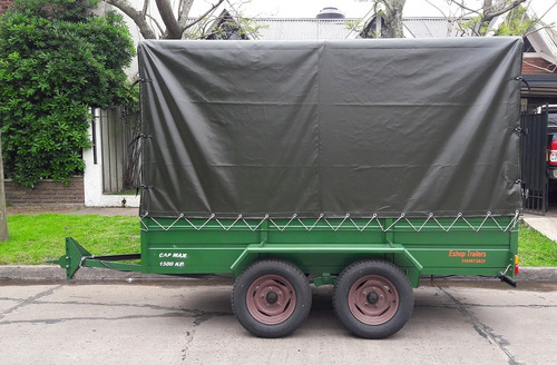 Imagen 8 de 21 de Trailer Batan Doble Eje Balancin,livianos ,pesados