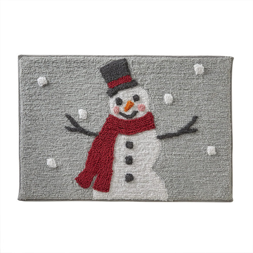 Alfombra Whistler Snowman Skl Home By Saturday Ltd., Gris Pe