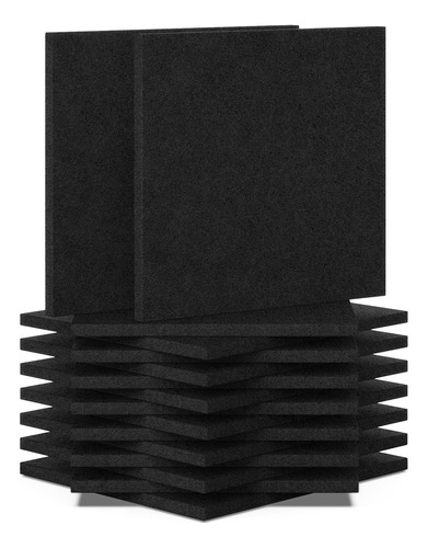 Bxi Absorcion De Sonido, 12 X 12 X 3/8 Pulgadas, 16 Paneles