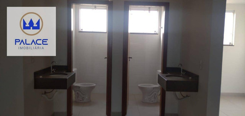 Imagem 9 de 14 de Salão Para Alugar, 133 M² Por R$ 1.300/mês - Água Branca - Piracicaba/sp - Sl0222