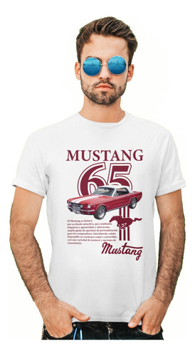 Playera Mustang 65/ Coches/ Autos/ Adulto & Niño