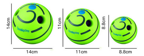 Pelota De Juguete Wobble Giggle Interactive Squeaky Dog (l)