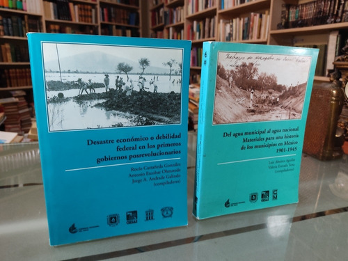 Dos Libros Historia Del Agua En México 