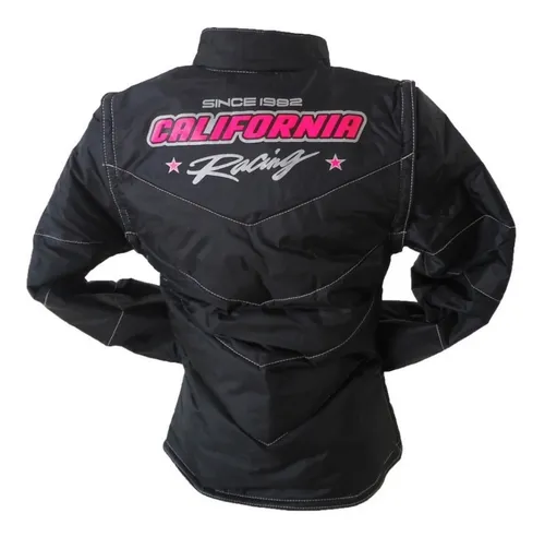 Jaqueta feminina california racing clearance