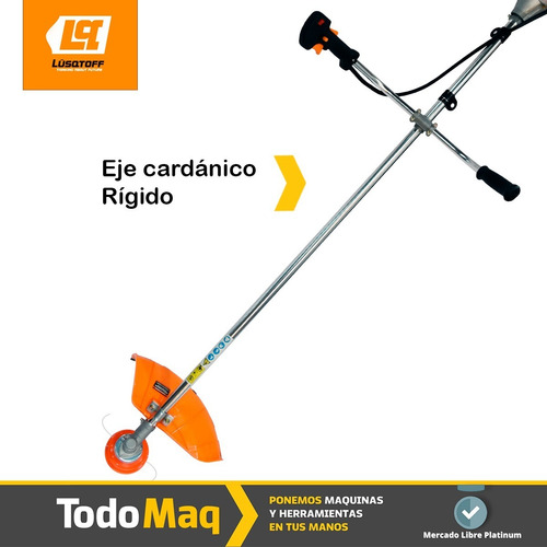 Imagen 7 de 9 de Desmalezadora Motoguadaña 52cc Garden Plus Lusqtoff
