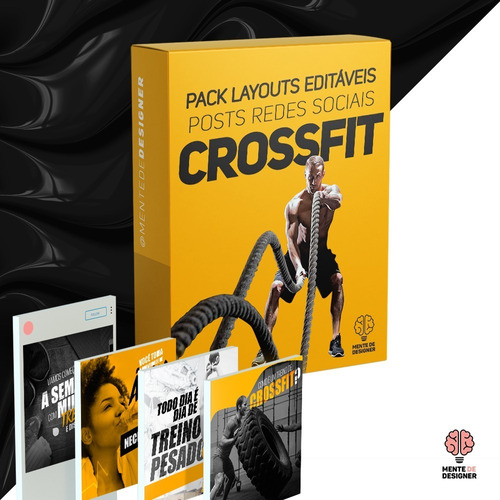 Pack - Posts Redes Sociais - Crossfit (jpeg E Psd)