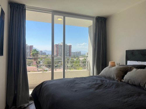 2dorm 2baños + Est + Bod, Moderno, Full Amoblado, Todo Nuevo