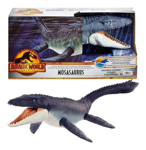 Mosasaurus Jurassic World Dominion Original Mattel 71 Cm