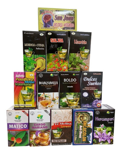 Infusiones, 25 Bolsitas De Te