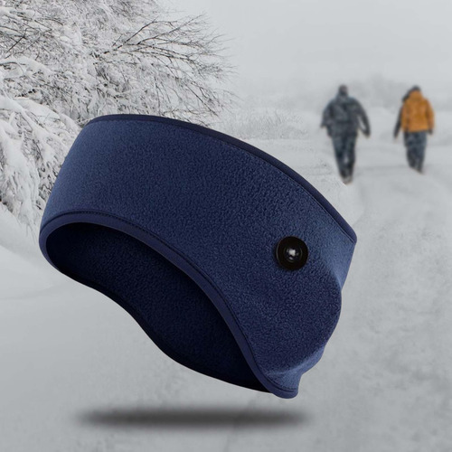 Orejeras De Invierno Con Botones Protección Para Los Oídos