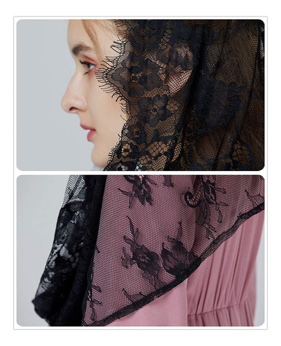 Mantilla - Velo De Iglesia Católico De La Capilla De Pascua